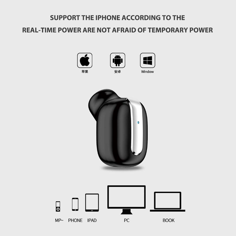 Tai nghe không dây RD11 Mini kết nối Bluetooth 5.0 kèm hộp sạc cho Android iphone