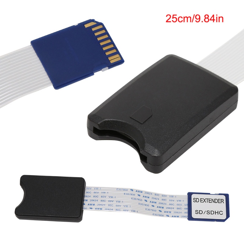 Dây Cáp Nối Dài Chuyển Đổi Thẻ SDHC SDXC Sang Cổng Thẻ SD Linh Hoạt Cho TV / Điện Thoại / GPS Trên Xe Hơi