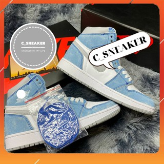 Giày thể thao mới,giày thể thao sneaker JD1 hyper xanh cổ cao