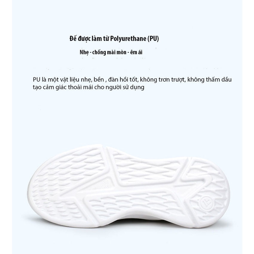 Giày thể thao nữ đi bộ không dây Xiaomi Freetie kháng khuẩn chống nước - H42006 - Mi4VN Store - Hàng chính hãng