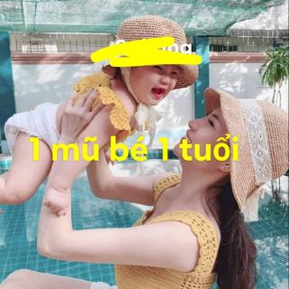 2 mũ bé 1 tuổi và 1 mũ mẹ