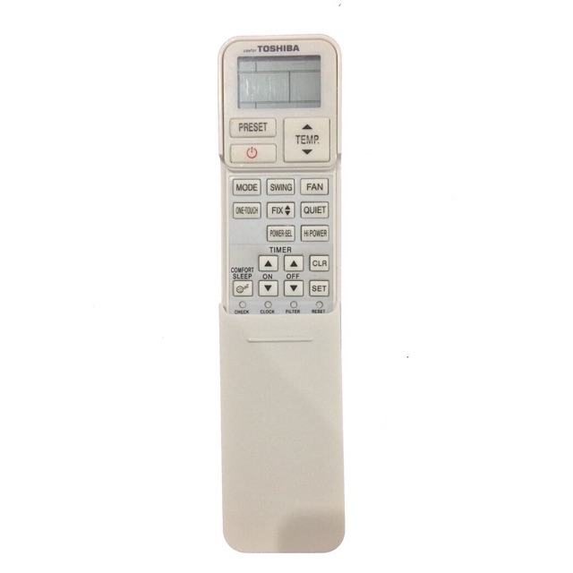 Remote máy lạnh TOSHIBA dòng RAS XXX KCV-V  - điều khiển điều hoà TOSHIBA CHÍNH HÃNG RAS