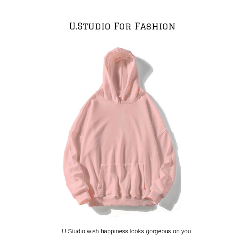 LIZA The Same Style Korean Version Of The Wide And Multipurpose Women's Hoodie, The Windbreaker Slim And Lazy Long Sleeve Top Star Style