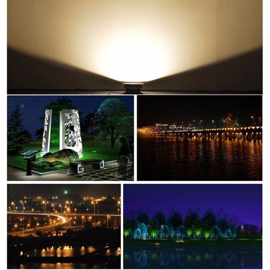 ĐÈN PHA LED NHIỀU MÀU 20W / 30W / 50W / 100W  Đèn Pha Đổi Màu