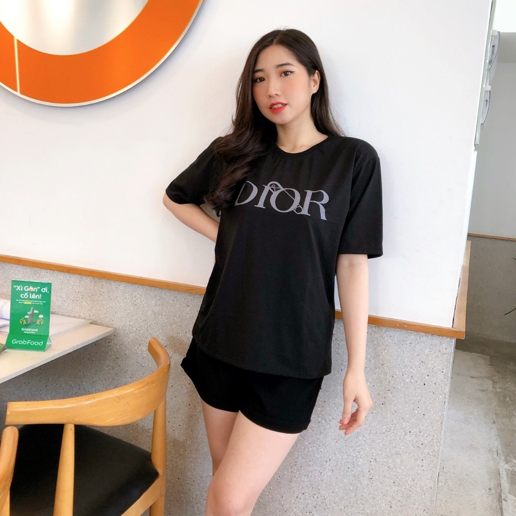 Áo Thun Tay Lỡ, Dáng Unisex Freesize 60kg Chữ Nổi Ép Nhiệt Ko Bông Tróc Chất Cotton Xược Mịn Mát Co Giản Nhẹ Ảnh Thật