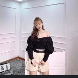 Áo trễ vai size S