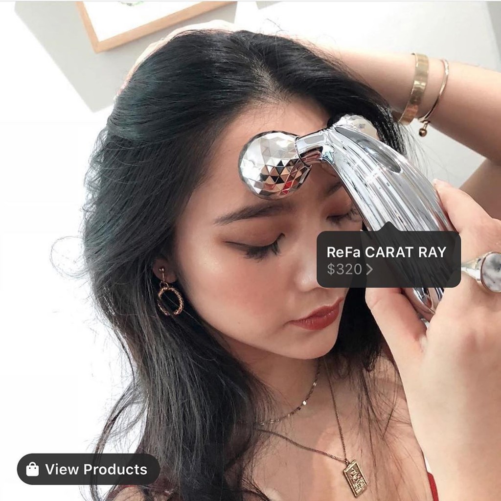 MÁY MASSAGE REFA CARAT RAY - phiên bản bán chạy nhất của nhà Refa❤️