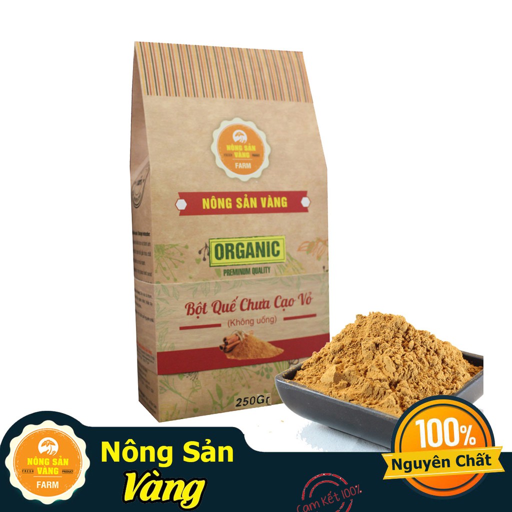Bột quế chưa cạo vỏ làm đẹp 250gr - Nông Sản Vàng