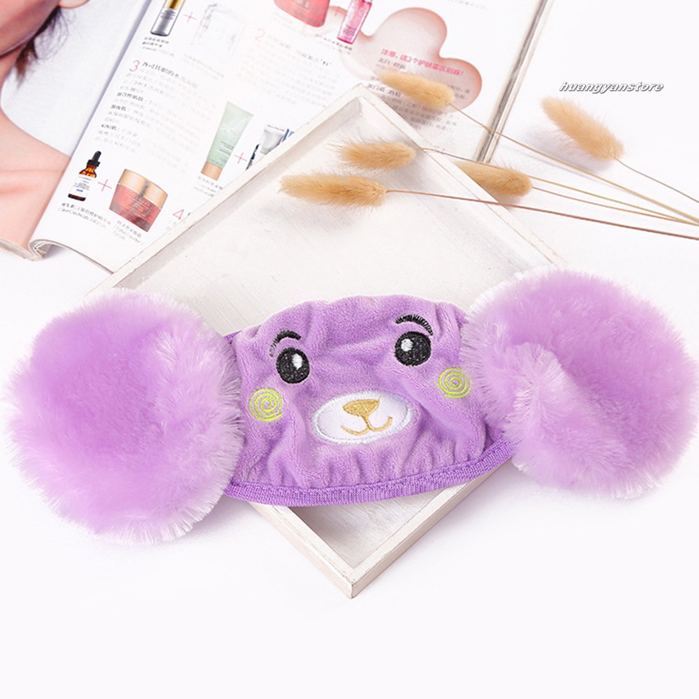 HY/ Khẩu trang có bịt tai kiểu dáng hoạt hình dễ thương cho bé