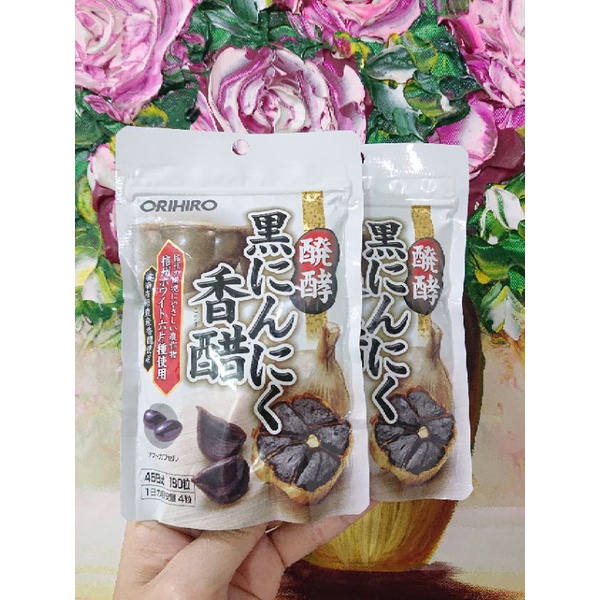 [ Còn hàng]  Viên TỎI ĐEN ORIHIRO Nhật Bản 180 Viên 45 Ngày