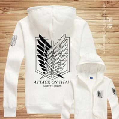 (HÀNG HOT) Áo Khoác Nỉ Anime Attack On Titan | BigBuy360 - bigbuy360.vn