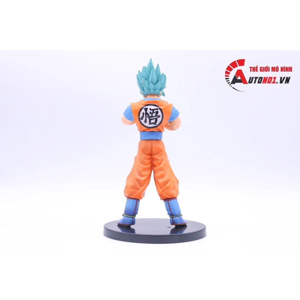 MÔ HÌNH NHÂN VẬT DRAGONBALL SSJ GOKU BLUE 21CM 7091