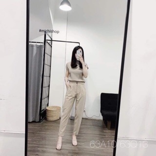 Hot new - quần baggy dạ hàn lưng chun
