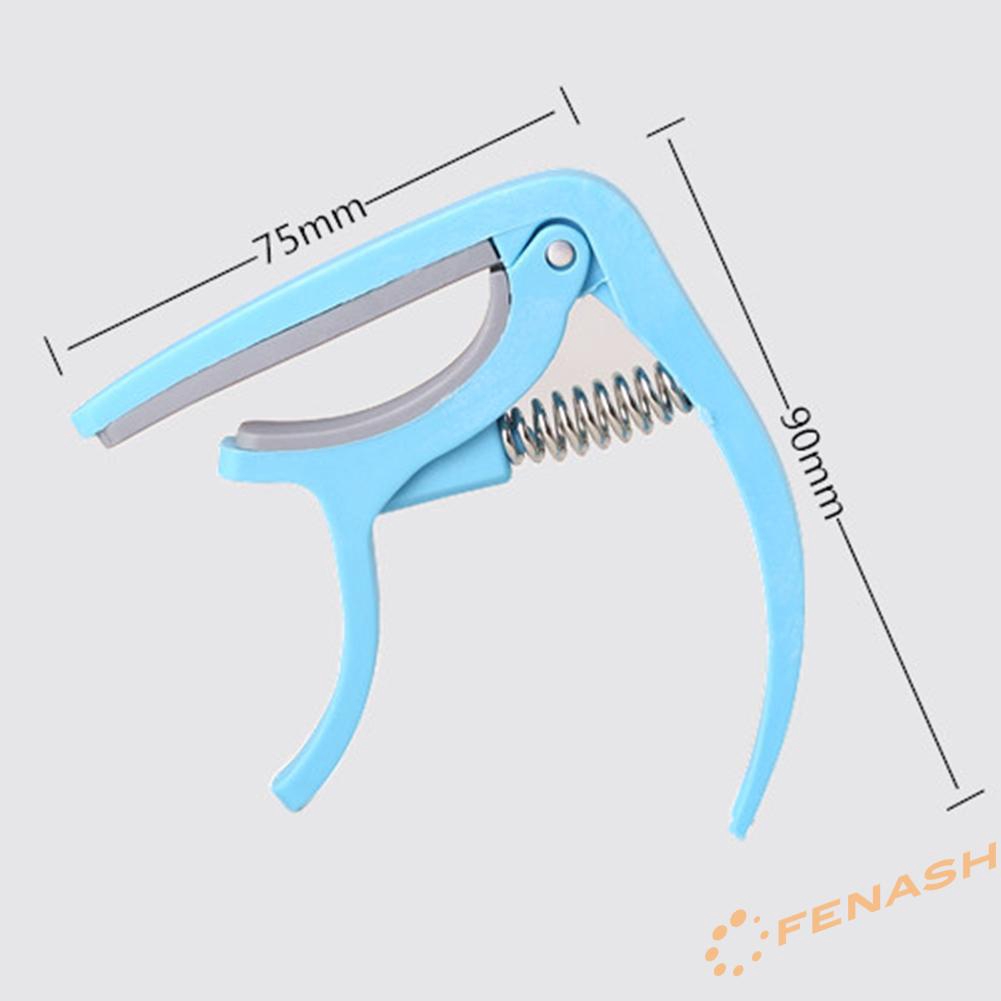 FE Multifunctional Plastic-steel Guitar Capo 6 String Acoustic Tuning Clamp