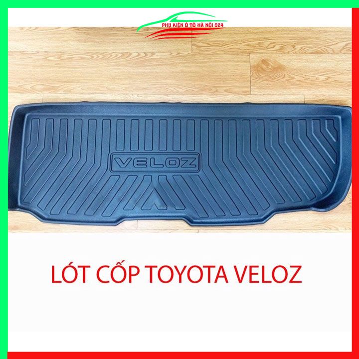 Thảm nhựa lót cốp Veloz 2022-2024 nhựa dẻo dày dặn đàn hồi tốt