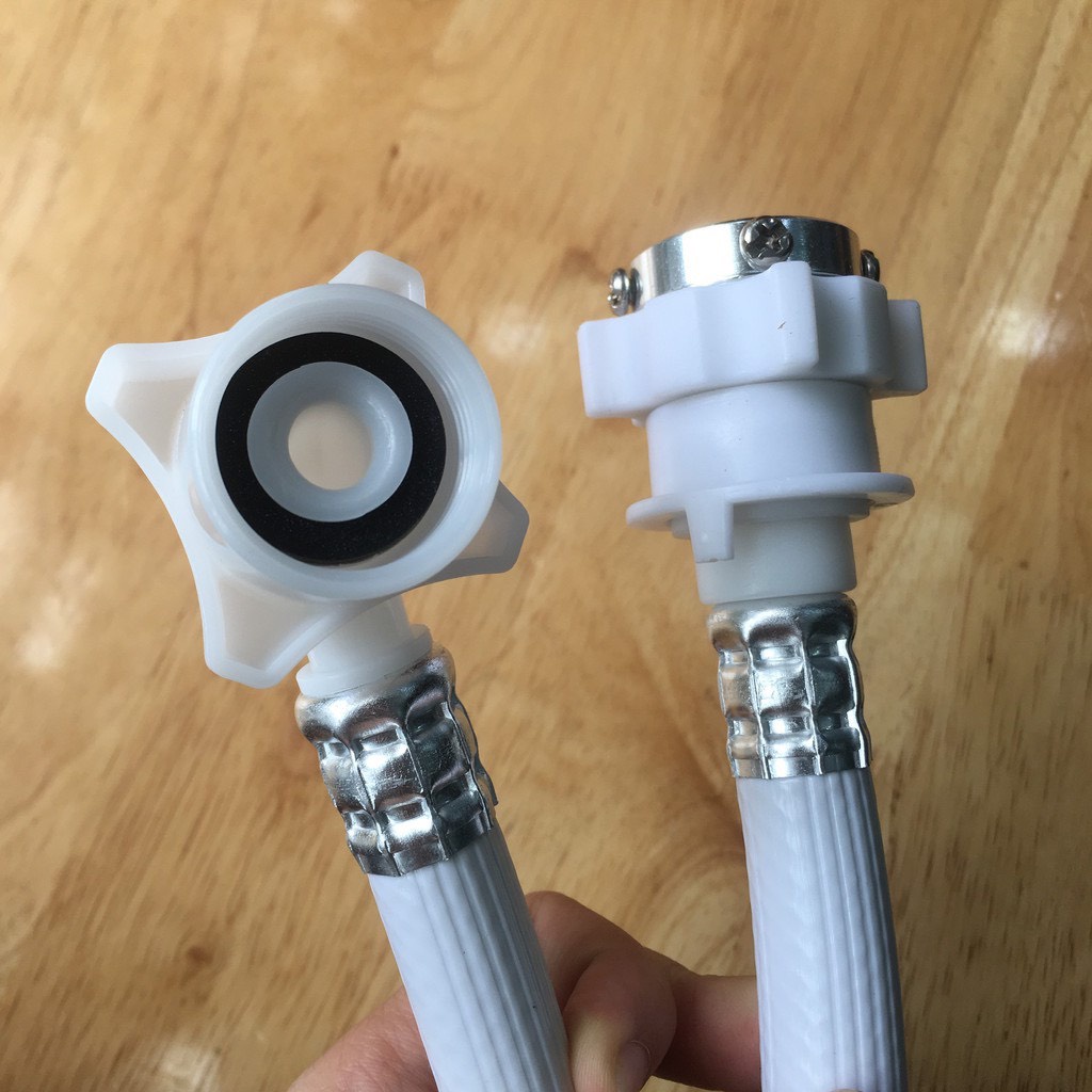 Dây cấp nước máy giặt đa năng loại 1.5m và 3m-5m siêu bền cửa đứng và cửa ngang