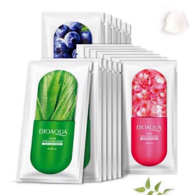FREESHIP Mặt nạ thạch viên thuốc Bioaqua / mask thạch Bioaqua Cấp ẩm,giảm mụn viêm, trắng sáng da,kiềm dầu