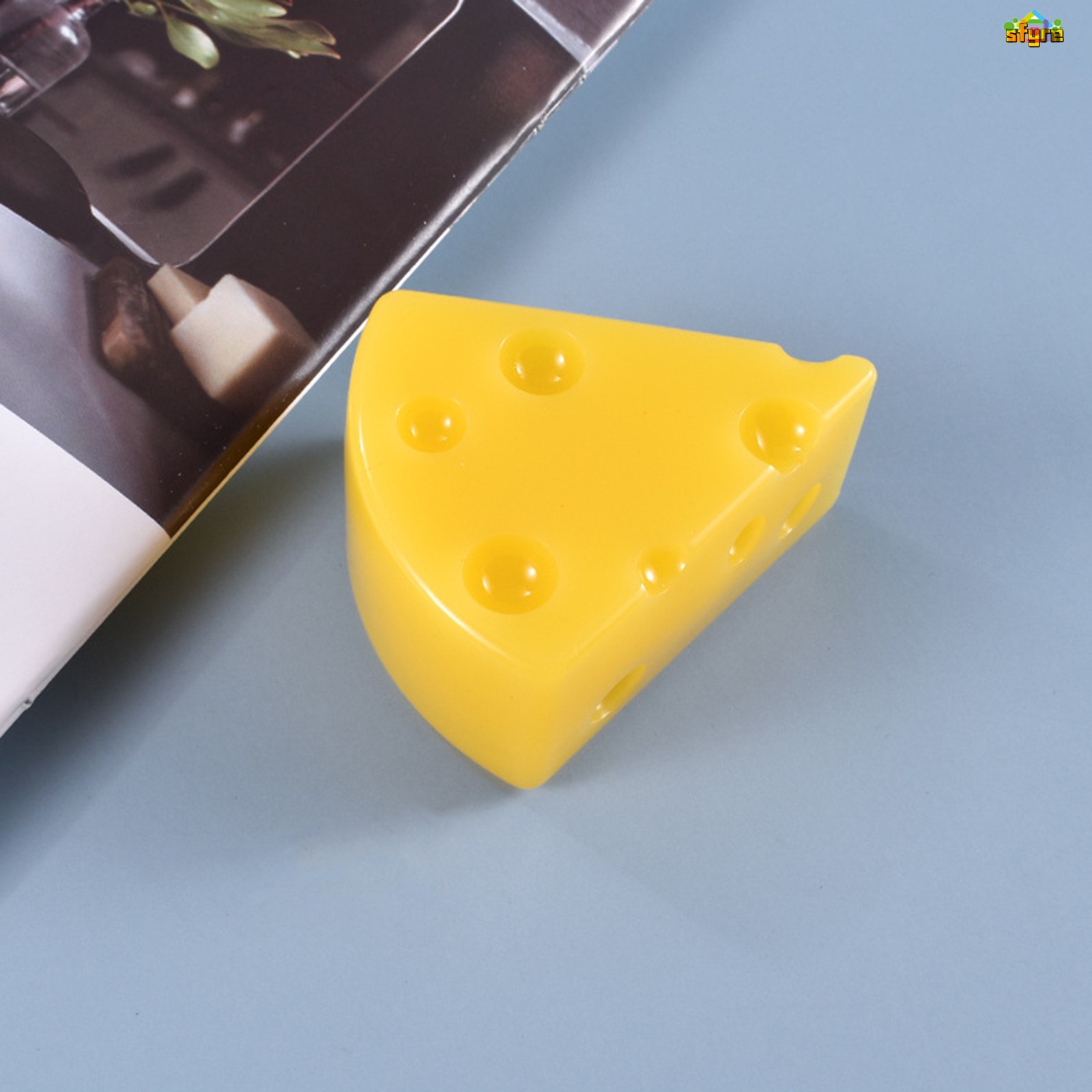 【COD】 Cheese Shape Silicone Mold 8 Grids Mousse Mold for Kitchen Baking 3D Cake Candy Cheese or Dessert