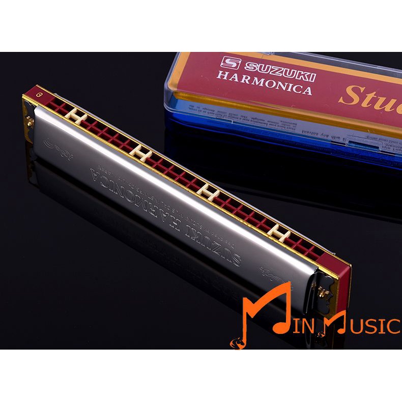 Kèn Harmonica Suzuki STUDY24 24 Lỗ I Hàng Chính Hãng