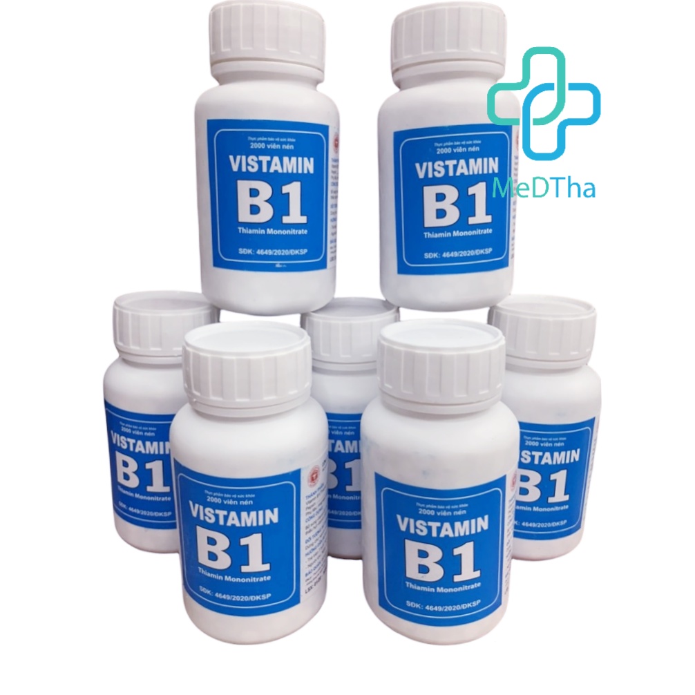 VISTAMIN B1 - Bổ sung Vitamin B1 cho cơ thể, hỗ trợ cải thiện tình trạng thiếu vitamin Dược Đại Uy [Chính hãng]