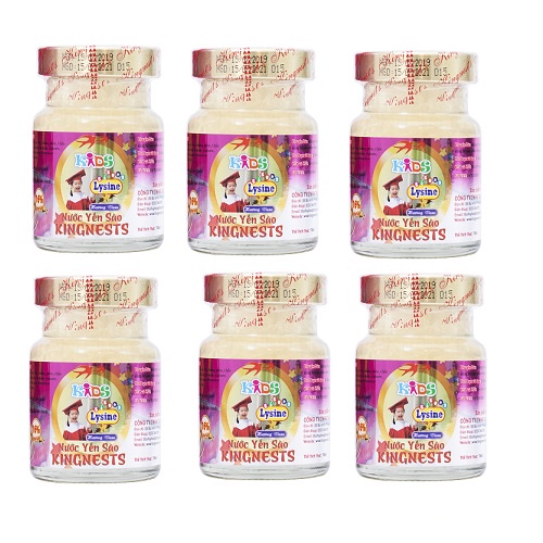 Yến Sào Kid's Nest Plus Thiên Việt 70ml [Lốc 6 lọ]