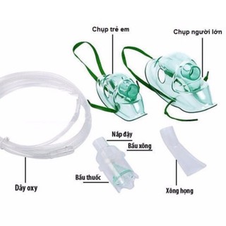 Bộ phụ kiện máy xông khí dung dành cho người lớn và trẻ em