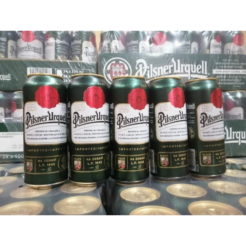 Bia Pilsner Urquell 500ml- thùng 24 lon