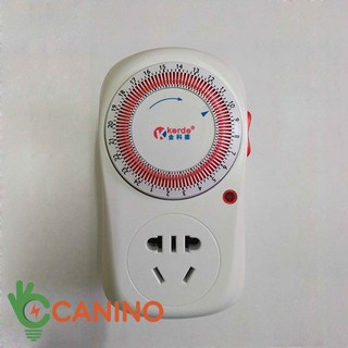 [ GIÁ SỐC ] Ổ cắm hẹn giờ lập trình cơ Kerde TW-E05