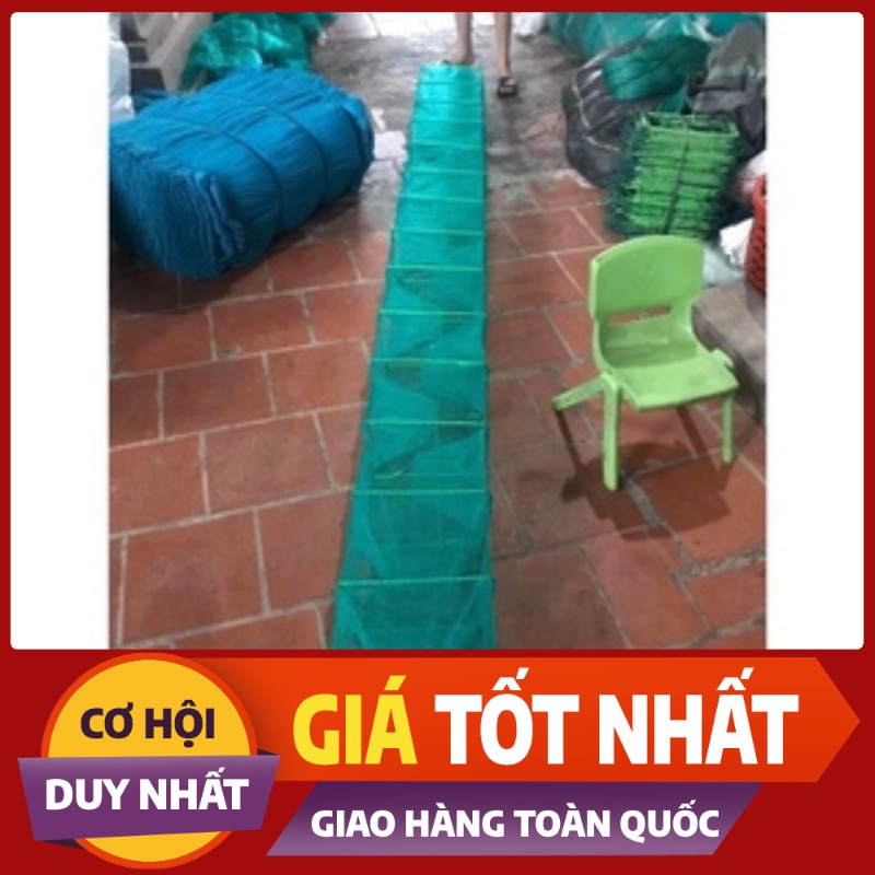 Lồng bát quái 15 khung, Kích thước khung sắt 20x30cm, Khoảng cách khung 22cm, Hai đầu 30cm