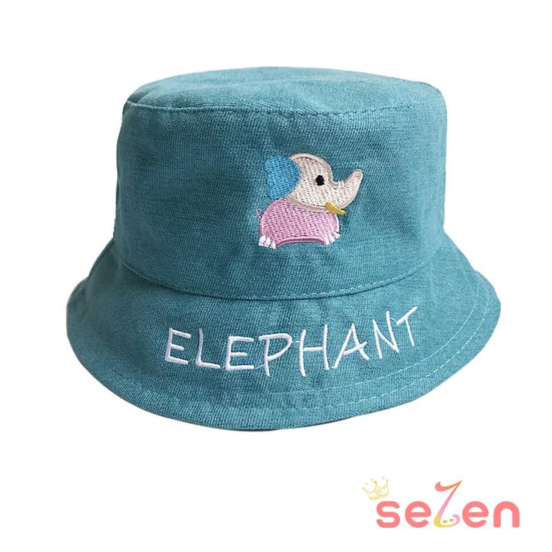 Nón câu cá đan hình hoạt hình đáng yêu cho trẻ em