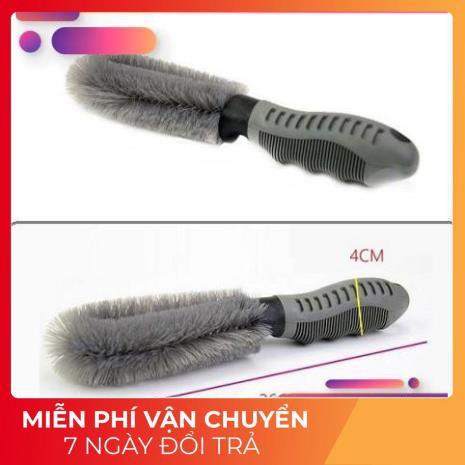 Thân Cọ Rửa Mâm Siêu Sạch _ Chổi Chà Lốp Vành Xe Ôtô/ Xe Hơi/ Xe Máy/ Xe Đạp