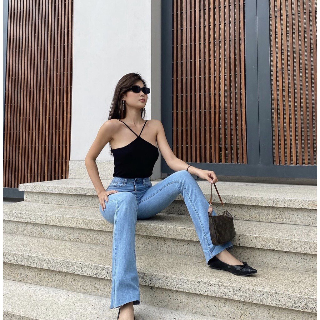 Áo croptop - Áo DÂY YẾM MẪU MỚI - A01