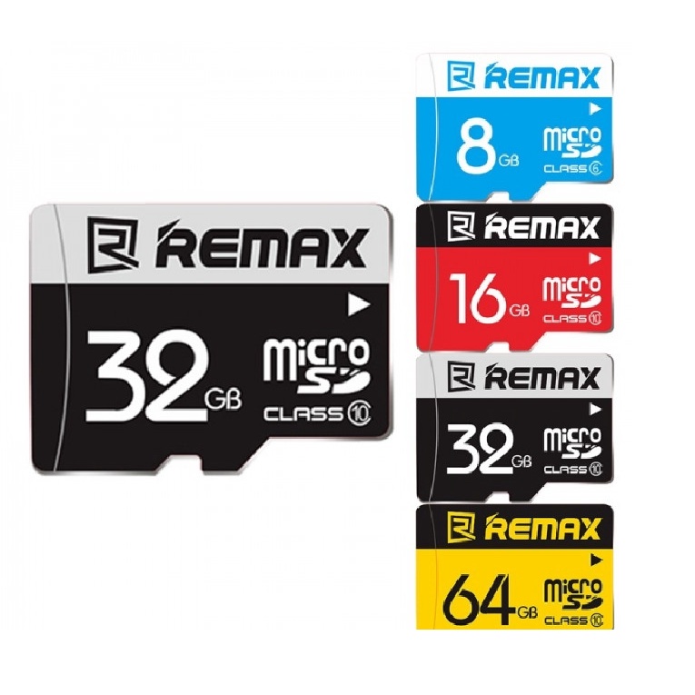 ★Chính hãng★ Thẻ nhớ MicroSD Remax 4/8/16/32/64GB tốc độ cao cho điện thoại, máy ảnh, camera, loa Xdobo X8 II