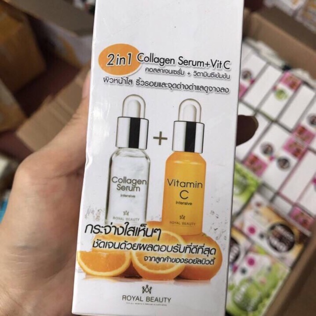 Serum collagen Vitamin C Thái Lan