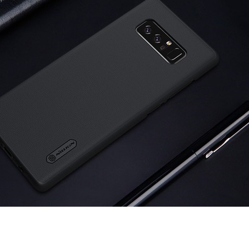 Ốp lưng Galaxy Note 8 hiệu Nillkin sần chính hãng - Tặng kèm giá đỡ tiện lợi