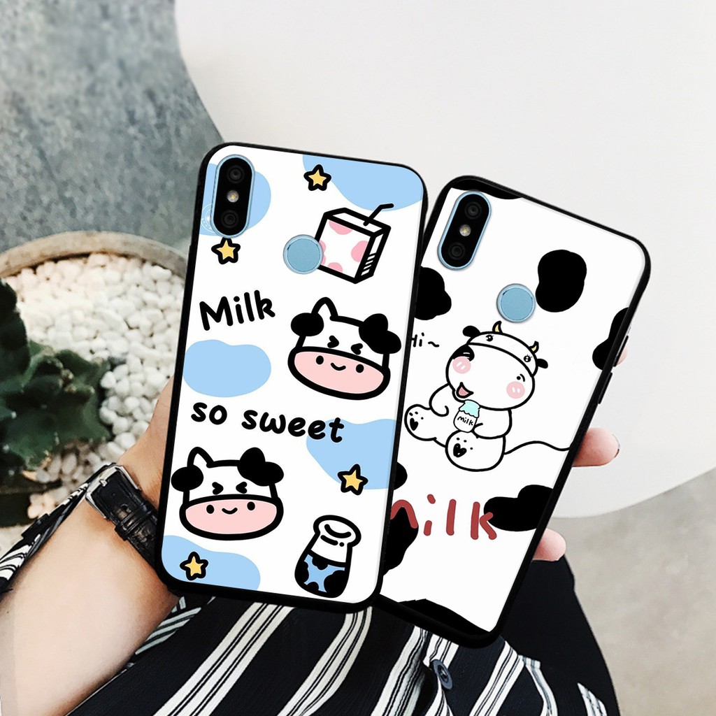 ỐP LƯNG XIAOMI REDMI NOTE 5/5 PRO - REDMI 6 PRO - REDMI NOTE 6/6 PRO - MI A2 LITE BÒ SỮA ĐẸP SIÊU HOT/RẺ