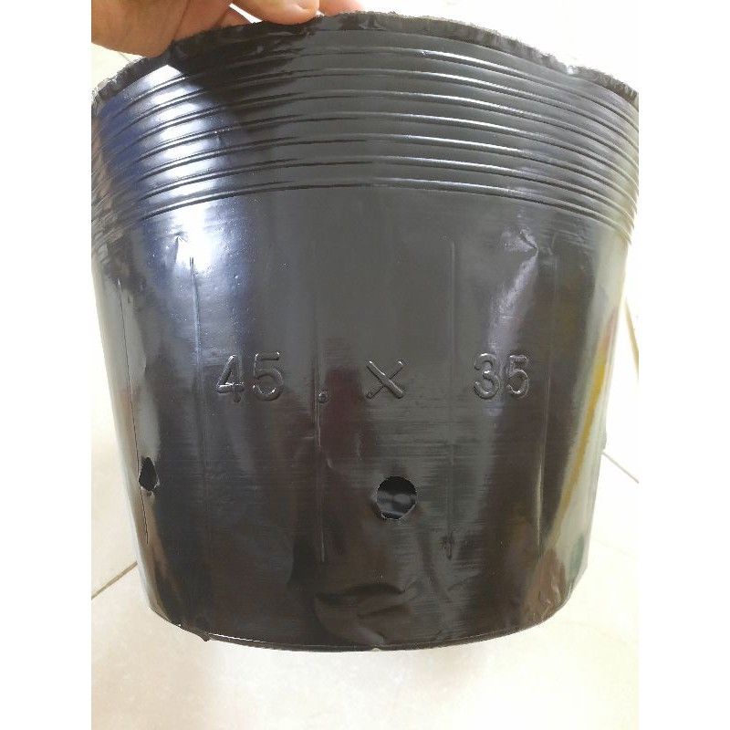 1kg Túi bầu ươm cây nhựa dẻo cỡ 45x35