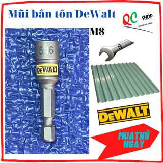 Đầu bắn tôn dewalt 5/16 m8 _qc