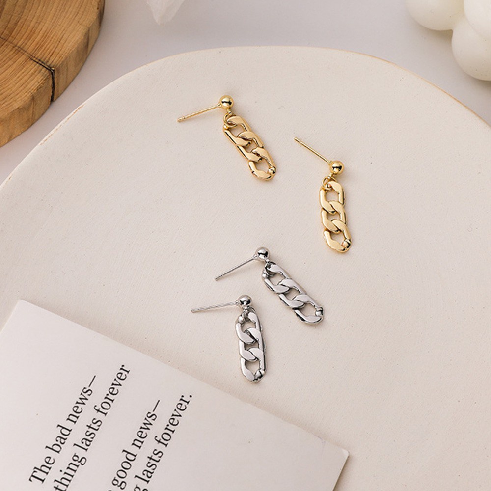 Khuyên Tai Kim Loại Tua Rua Phong Cách Bohemian Đơn Giản Thời Trang Cho Nữ