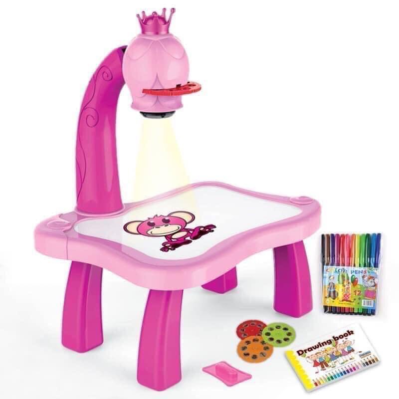 BÀN VẼ THÔNG MINH CHO BÉ , CÓ NHẠC KÈM BÚT, VỞ , máy chiếu  #BanTapve