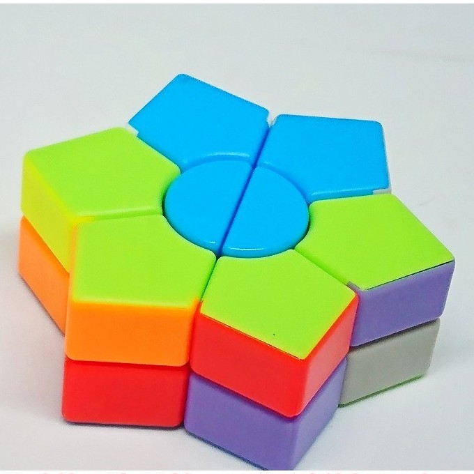 Rubik Biến Thể 2-Layer Super Square-1 Star Stickerless (RB002)