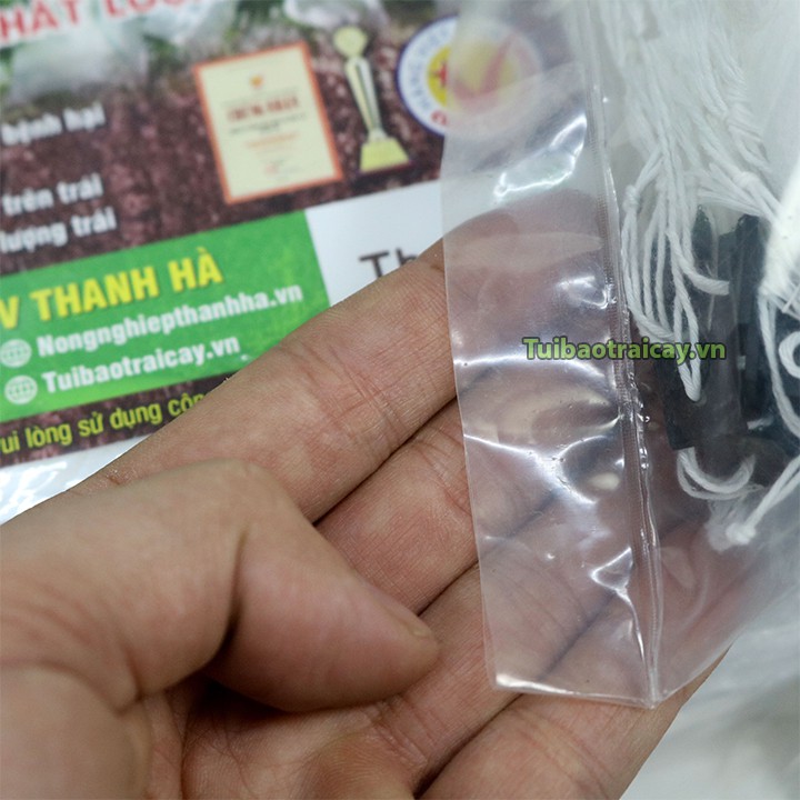 100 Túi Vải Bao Xoài kích thước 20x27cm - TV2027