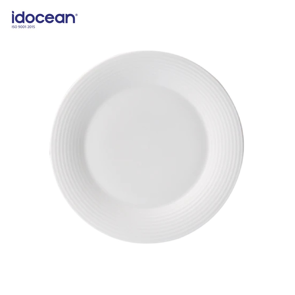 Dĩa Sứ 15.5cm Màu Trắng LOVERAMICS (Side Plate) - Bộ Sưu Tập Flute