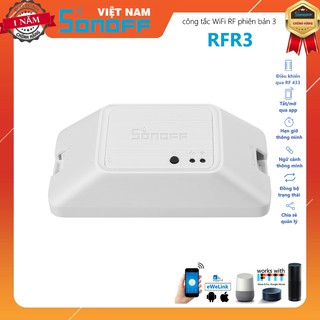 Công Tắc Điều Khiển Sonoff RF R3 Qua Wifi/Lan