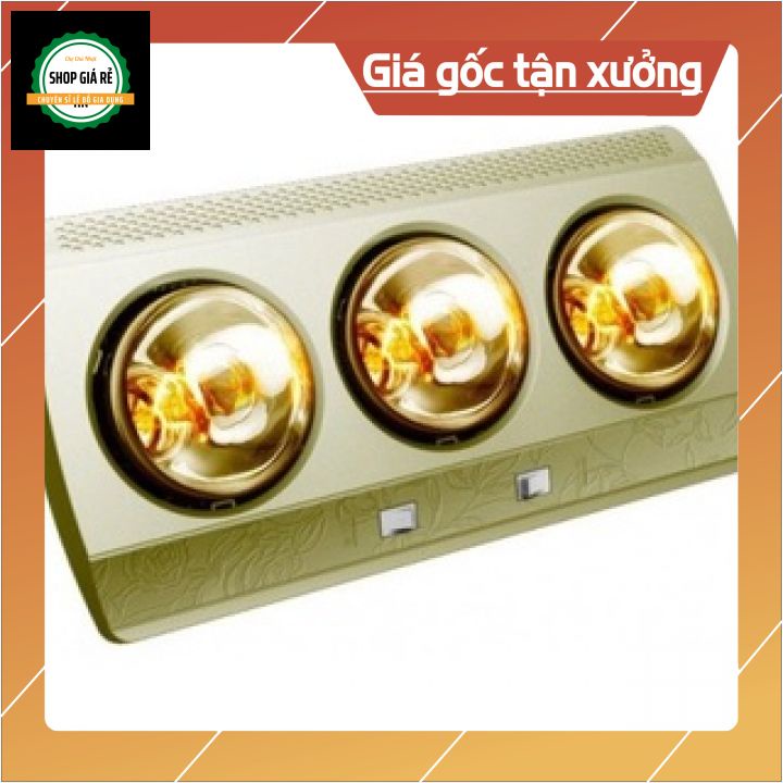 Đèn sưởi nhà tắm loại 2 bóng và 3 bóng tiết kiệm điện
