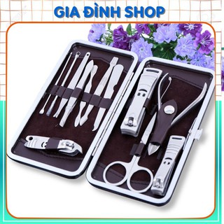 Bộ dụng cụ cắt móng tay 12 món an toàn, tiện lợi