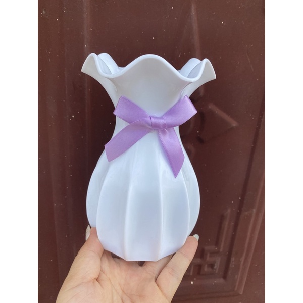 Lọ cắm hoa, bình cắm hoa đẹp, cắm hoa hạnh phúc, hạt nhựa, bàn ăn, quà tặng,decor bình hoa