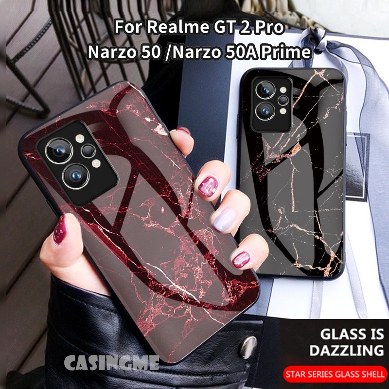 Ốp Điện Thoại Kính Cường Lực Mỏng Chống Sốc Cho Realme GT 2 Pro / Narzo 50 / 50A Prime 50i Neo 2 4G 5G Realme GT2 Pro NEO2