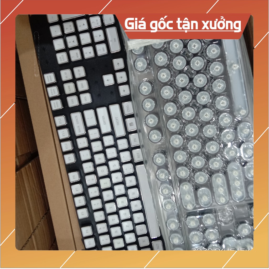 Bộ Keycap PBT nút bàn phím cơ xuyên led nhiều màu