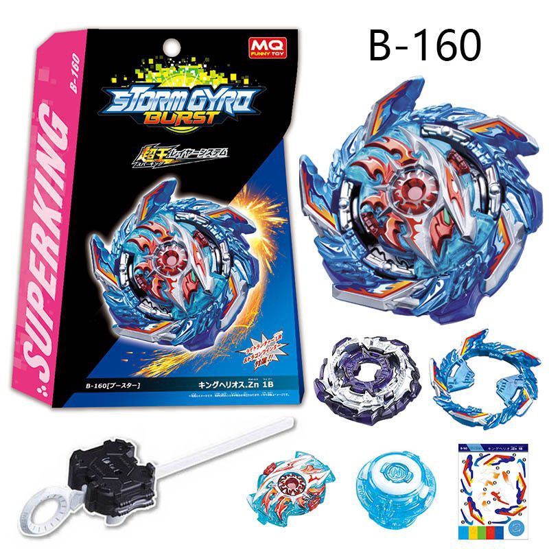 Con quay đồ chơi Beyblade Burst B160 Boost King Helios.Zn